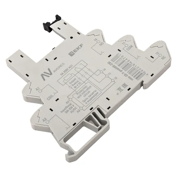 Разъем для реле РM slim 23/1 Push-in 230VАС/60VDC EKF AVERES