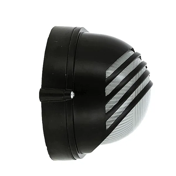 Светильник BLS-1207 черный/овал ресничка 100Вт IP54 EKF Basic