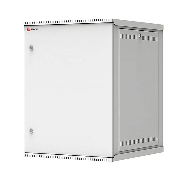 Шкаф телекоммуникационный настенный разборный 15U (600x650) дверь металл, Astra E серия EKF PROxima