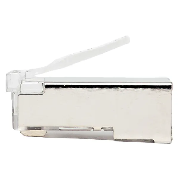 Коннектор RJ-45 TERACOM экранированный 8P8C Cat.5E универсальный (упак.20шт)