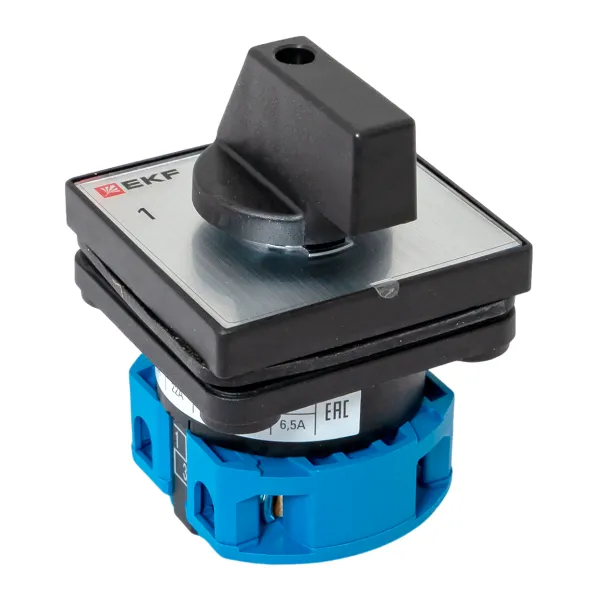 Переключатель кулачковый ПК-1-21 25А 1P «1-0-2» IP65 EKF