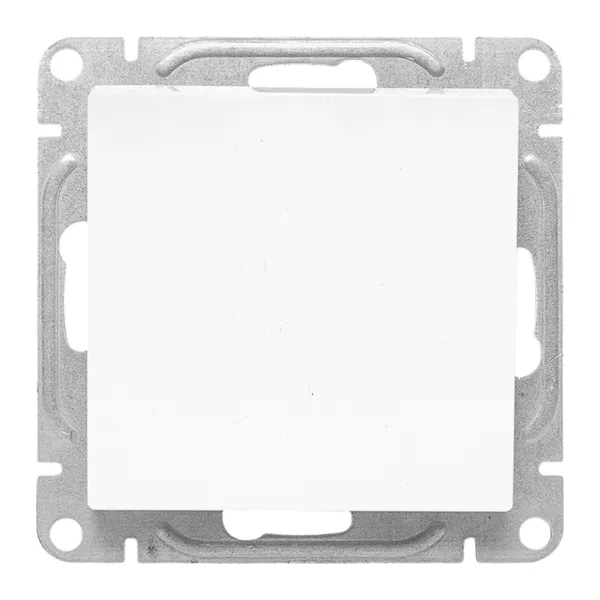 Механизм выключателя, одноклавишный, перекрёстный, белый Эпика EKF