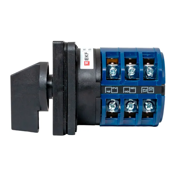 Переключатель кулачковый ПК-1-23 32А 3P «1-0-2» IP65 EKF