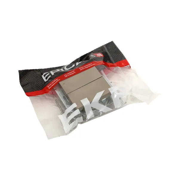 Механизм выключателя, двухклавишный, перекрёстный, шампань Эпика EKF