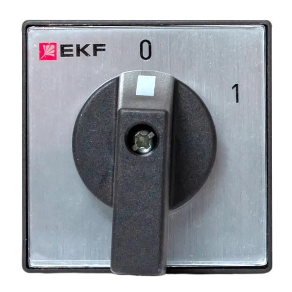 Переключатель кулачковый ПК-1-12 25А 2P «0-1» IP65 EKF