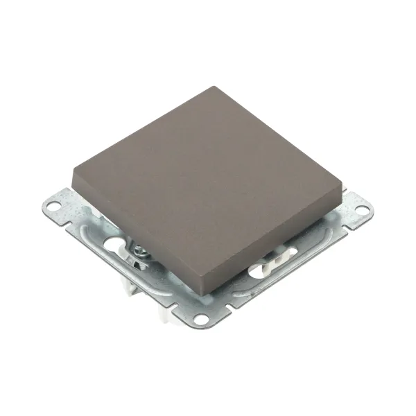 Механизм выключателя, одноклавишный, мокко Эпика EKF