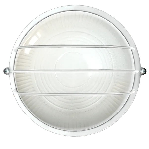 Светильник BLS-1306 белый/круг сетка 60Вт IP54 EKF Basic