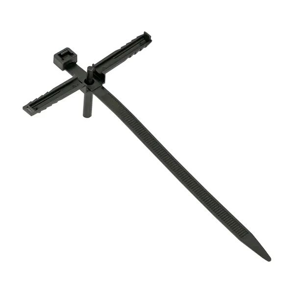 Хомут дюбельный черный (7х150) (50шт.) EKF PROxima