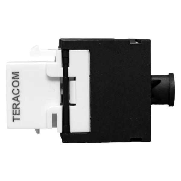 Модуль Keystone TERACOM PRO Cat.5E неэкранированный 110 IDC 180 градусов самозажимной (Toolless) черный