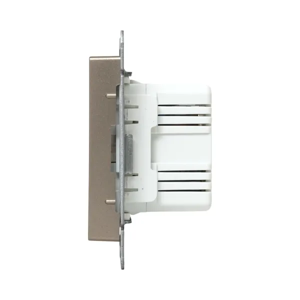 Механизм розетки USB-C - 2шт, шампань Эпика EKF