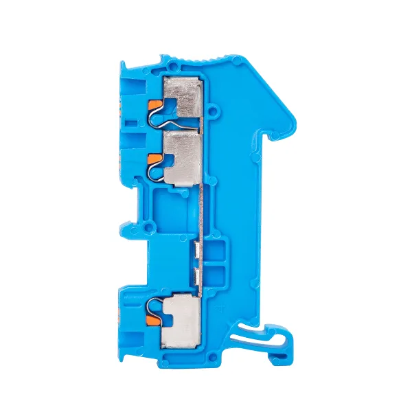 Клемма Push-in 1.5 мм2 3 вывода синяя EKF