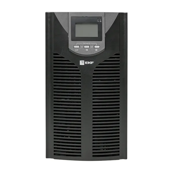 Источник Бесперебойного Питания двойного преобразования E-Power SW900Pro-TB 2000 ВА/1800 Вт, напольный, c АКБ 6 х 12В_7 Ач, RS232,USB, 4x Schuko