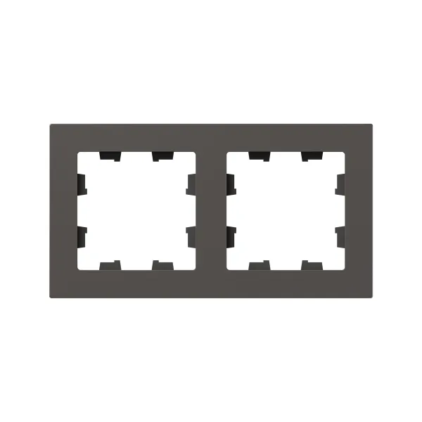 2 - местная рамка, мокко, пластик Эпика EKF