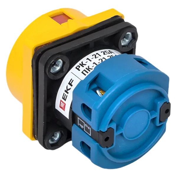 Переключатель кулачковый ПК-1-21 25А 1P "1-0-2" с блокировкой IP65 EKF PROxima