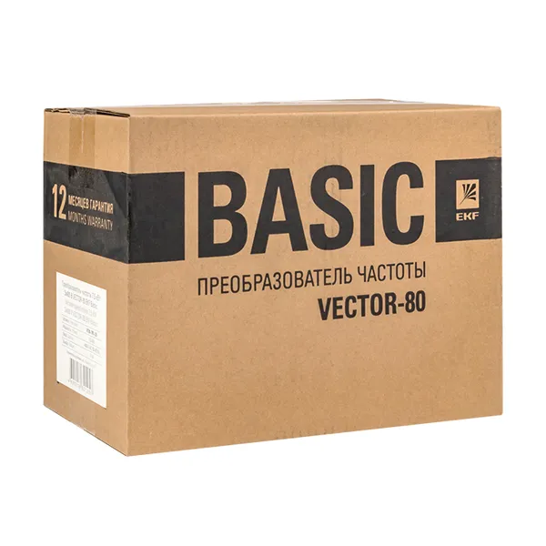 Преобразователь частоты 7,5 кВт 3x400В VECTOR-80 EKF Basic