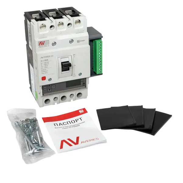 Автоматический выключатель AV POWER-1/3 160А 100kA ETU6.2 EKF AVERES