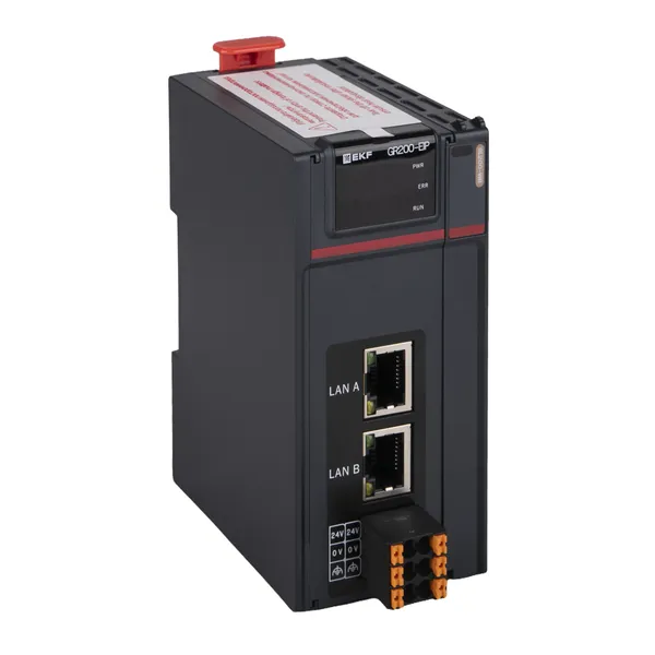 Модуль сетевой удалённого расширения ввода и вывода EtherNET IP GR200-EIP D-CARD EKF