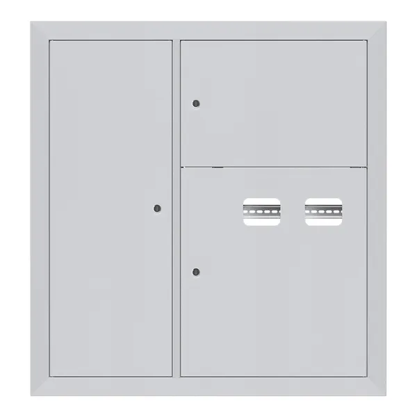 Щит этажный 2 кв. со слаботочным отсеком слева (1000х950х150) EKF Basic
