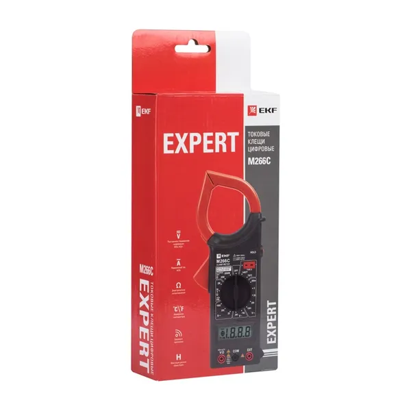 Токовые клещи цифровые M266C EKF Expert. Цены, характеристики, фото на ...
