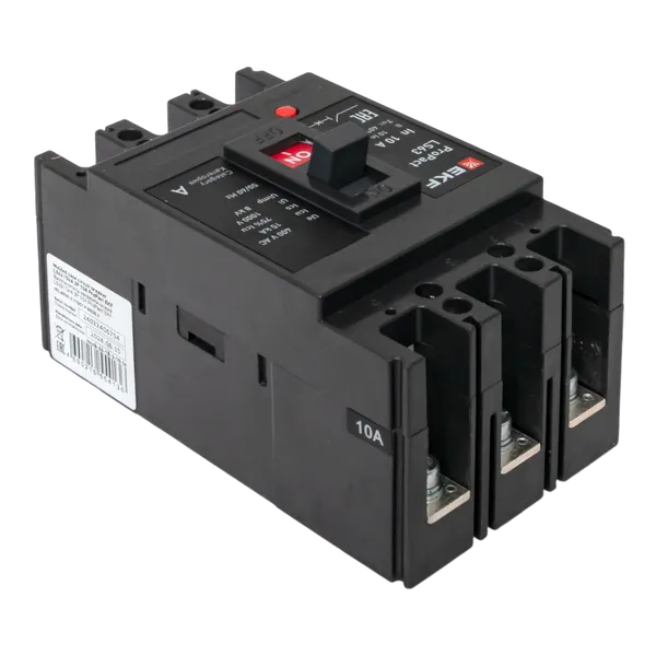 Автоматический выключатель LS63 15кА 3P 10А ProPact EKF