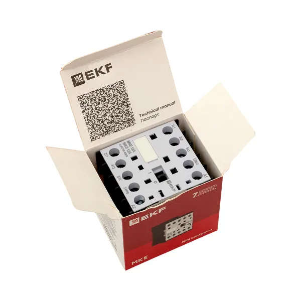 Миниконтактор МКЭ 12А 24В 1NO EKF PROxima