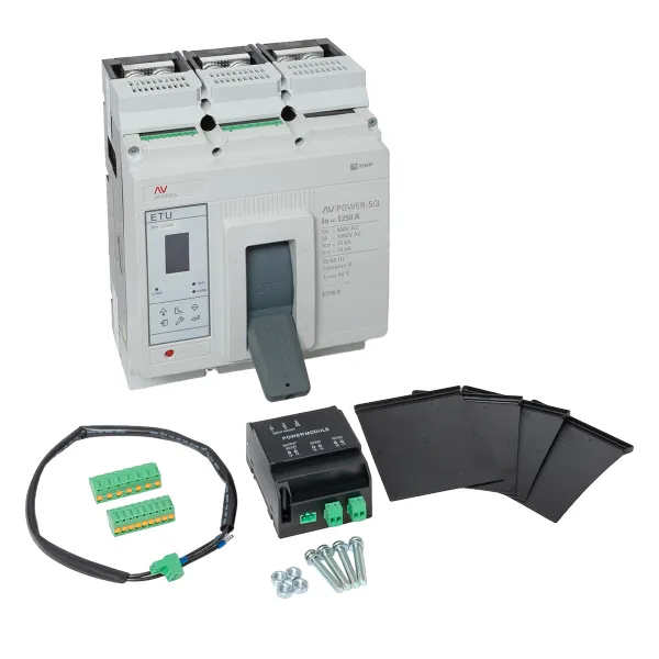 Автоматический выключатель AV POWER-5/3 1250А 70kA ETU6.0 EKF AVERES