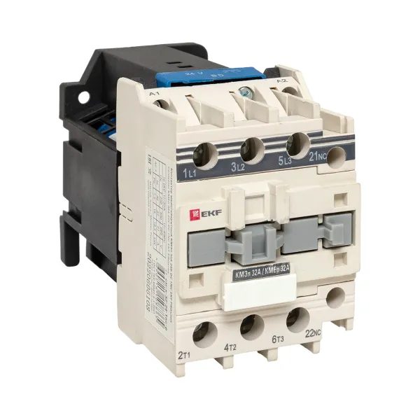 Контактор КМЭп малогабаритный 32А 24В DC 1NC EKF PROxima