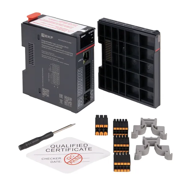 Программируемый логический контроллер (ПЛК) EC201S токоприемный D-CARD EKF