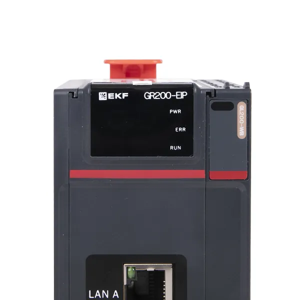 Модуль сетевой удалённого расширения ввода и вывода EtherNET IP GR200-EIP D-CARD EKF