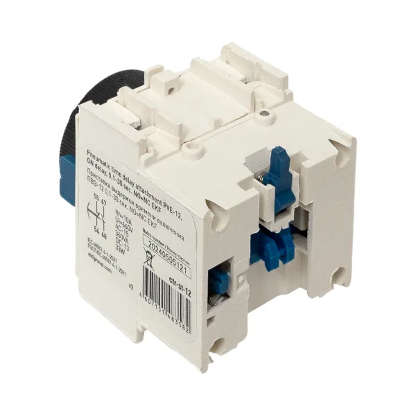 Приставка выдержки времени включения ПВЭ-12 0,1-30сек NO+NC EKF PROxima