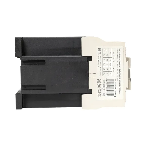 Контактор КМЭп малогабаритный 12А 220В DC 1NC EKF PROxima