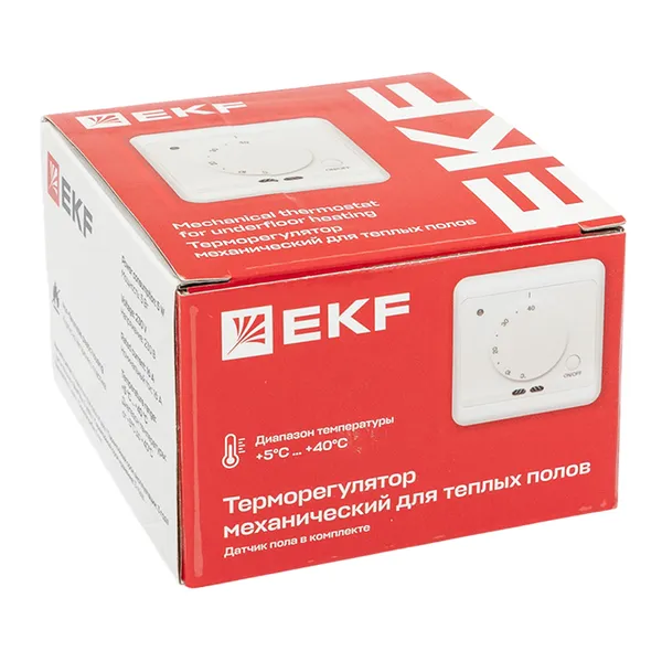 Термостат для теплых полов механический 16 A 230В EKF