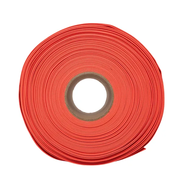 Термоусаживаемая трубка ТУТ нг 120/60 красная рулон EKF PROxima