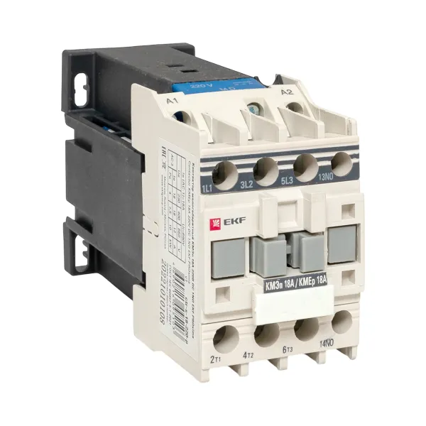Контактор КМЭп малогабаритный 18А 220В DC 1NO EKF PROxima