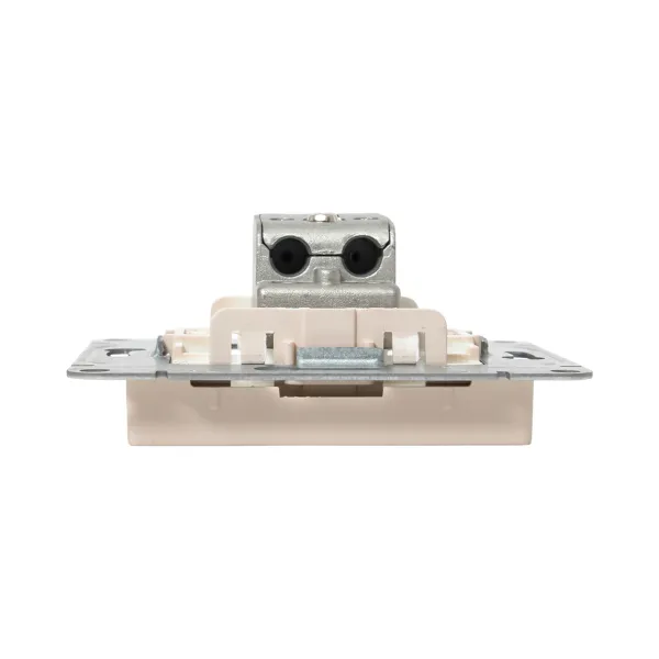 Механизм розетки TV, оконечная, кремовый Эпика EKF