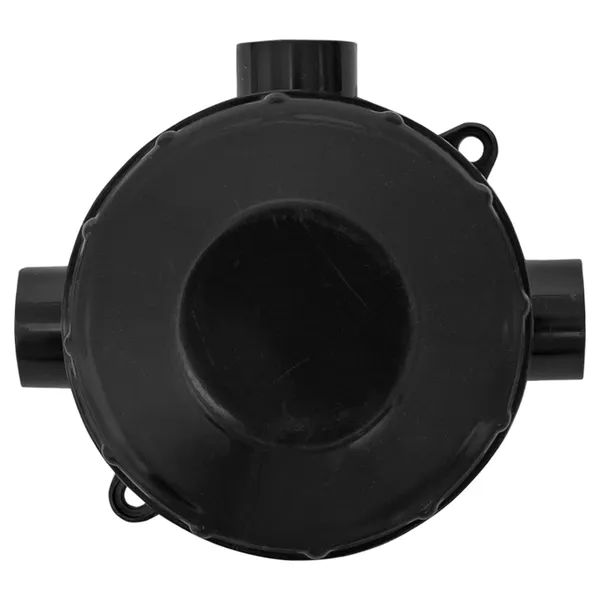 Коробка распределительная КМР-040-040б трехрожковая черная (70х35) EKF PROxima