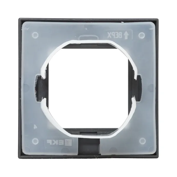 1 - местная рамка, IP44, мокко, пластик Эпика EKF