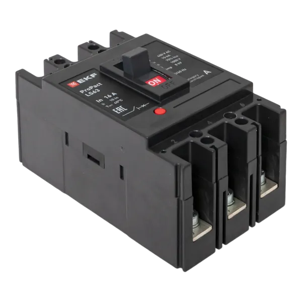 Автоматический выключатель LS63 15кА 3P 16А ProPact EKF