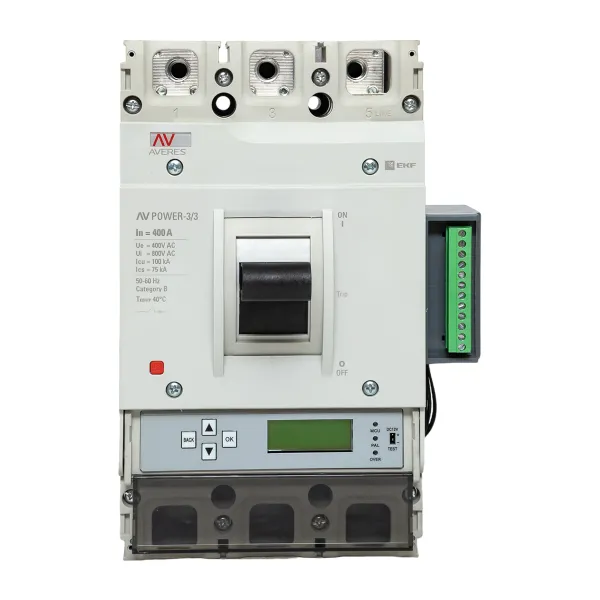 Автоматический выключатель AV POWER-3/3 400А 100kA ETU6.2 EKF AVERES