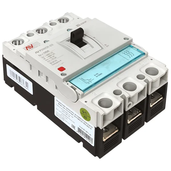 Автоматический выключатель AV POWER-2/3 125А 35kA TR EKF AVERES