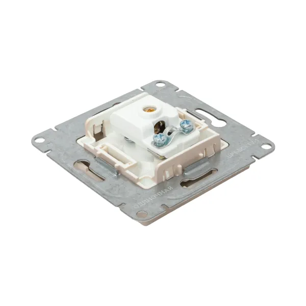 Механизм розетки TV, одиночная, кремовый Эпика EKF