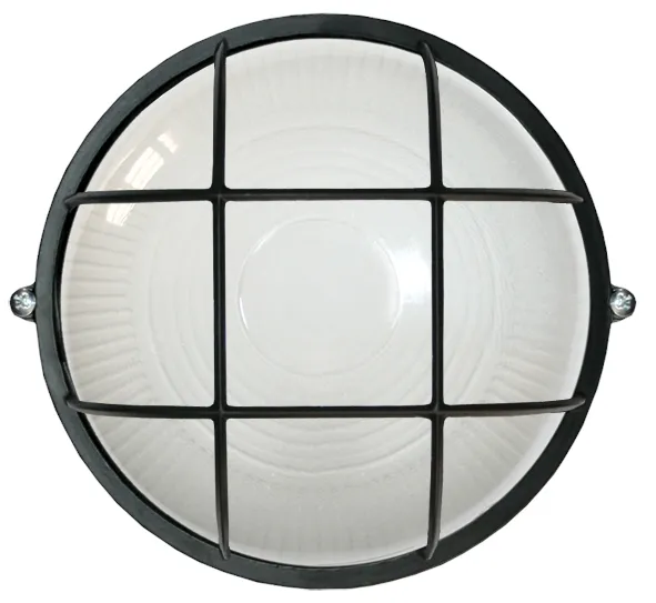 Светильник BLS-1102 черный/круг решетка 100Вт IP54 EKF Basic