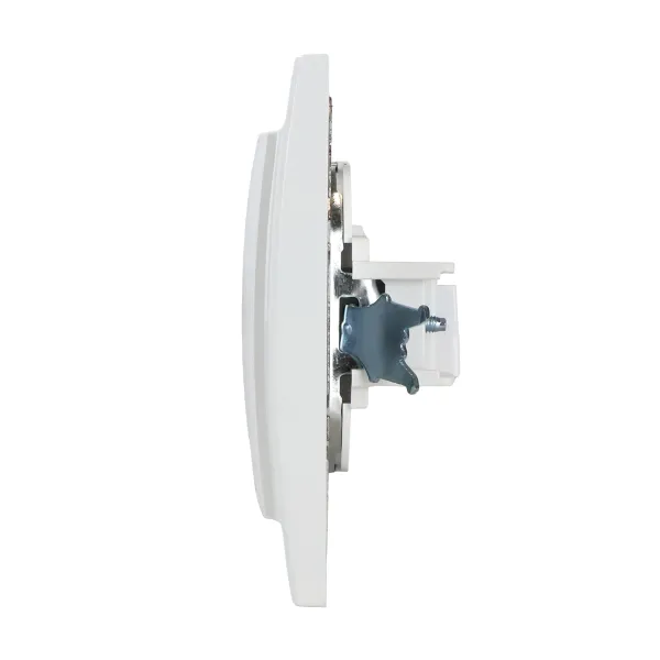 Минск Розетка RJ-45 1-местная СП белая EKF