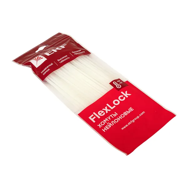 Хомут P6.6 стандартный (б), 3.6x180 (100шт) FlexLock EKF