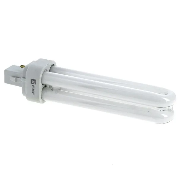 Лампа энергосберегающая неинтегрированная PLC 18W 4000K G24d 10000h EKF Simple
