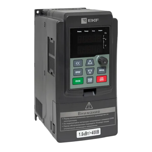 Преобразователь частоты 1,5/2,2кВт 3х400В VECTOR-100 EKF PROxima