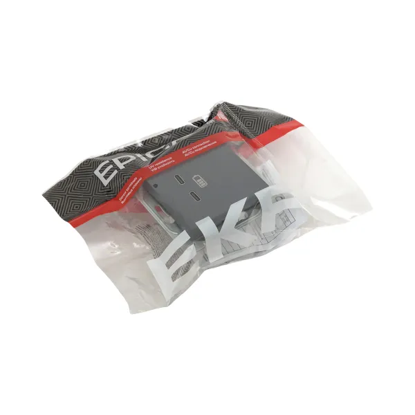 Механизм розетки USB-C - 2шт, графит Эпика EKF