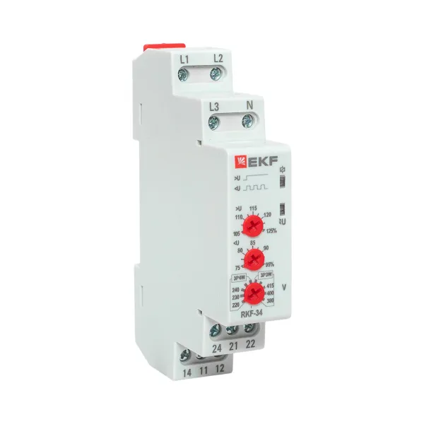 Реле контроля фаз RKF-34 EKF PROxima