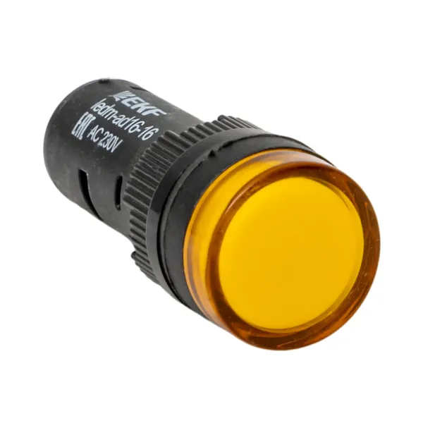 Матрица светодиодная AD16-16HS желтый 230 В AC (16мм) EKF PROxima
