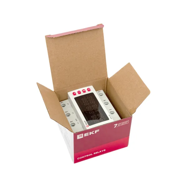 Трехфазное реле напряжения и тока с дисп. MRVA 63A EKF